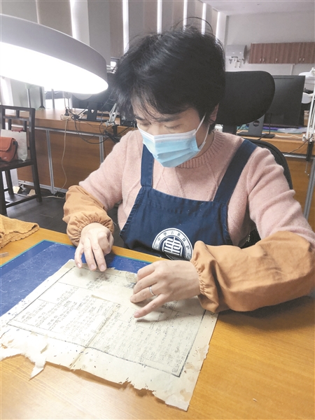 古籍修复让古籍在文化传承中“复活”。.jpg